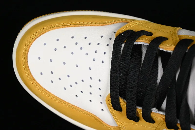 All categories Air Jordan Jordan series basketball shoes Air Jordan 1 High Air Jordan 1 High OG "Yellow Ocher" AJ1 Joe 1 earthy yellow high-top basketball shoes DZ5485-701